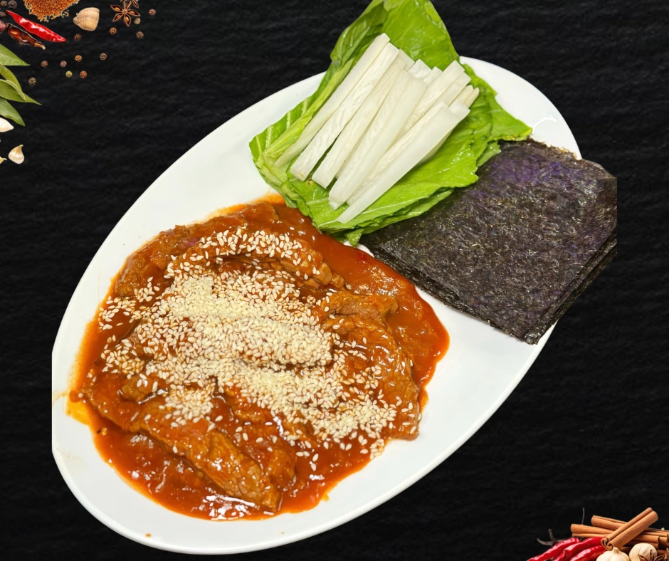 BÒ CUỘN CẢI BẸ XANH