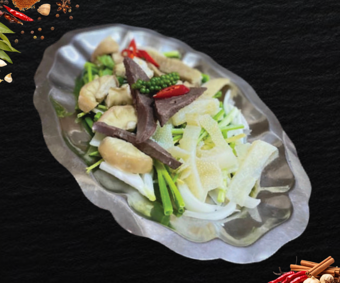 LÒNG BÒ HẤP HÀNH GỪNG 