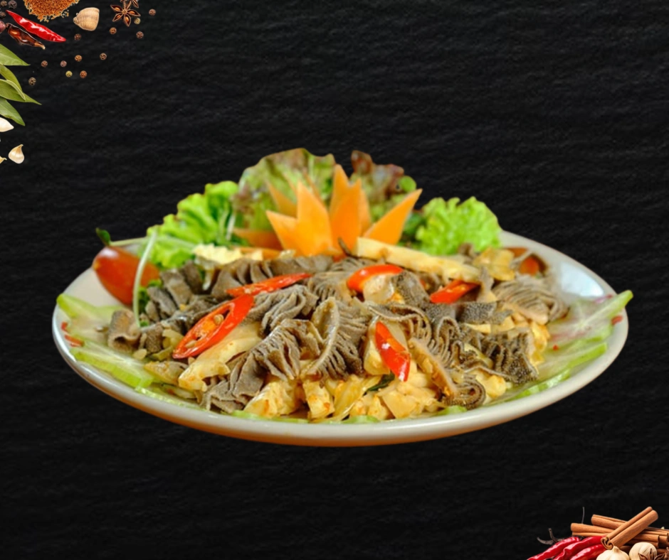 LÁ SÁCH ĐEN XÀO SATE