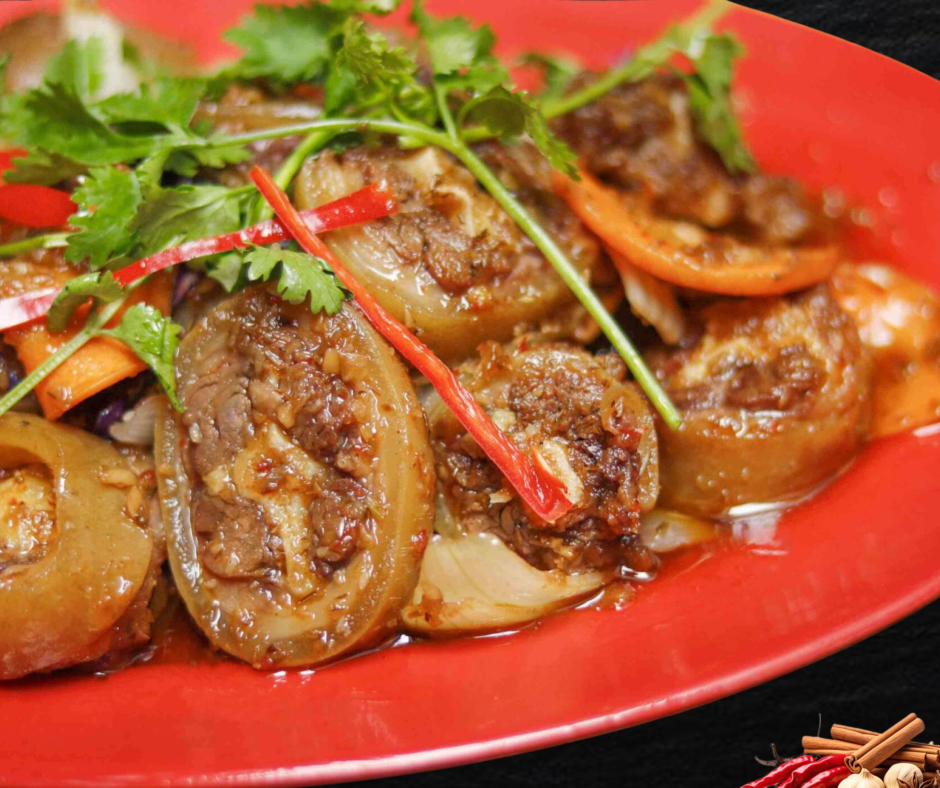 ĐUÔI BÒ CHIÊN NƯỚC MẮM 