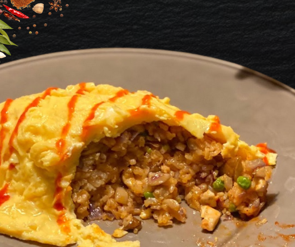 CƠM CHIÊN TRỨNG CHẢY 