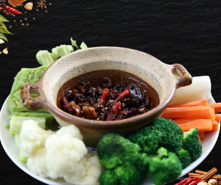 RAU LUỘC KHO QUẸT