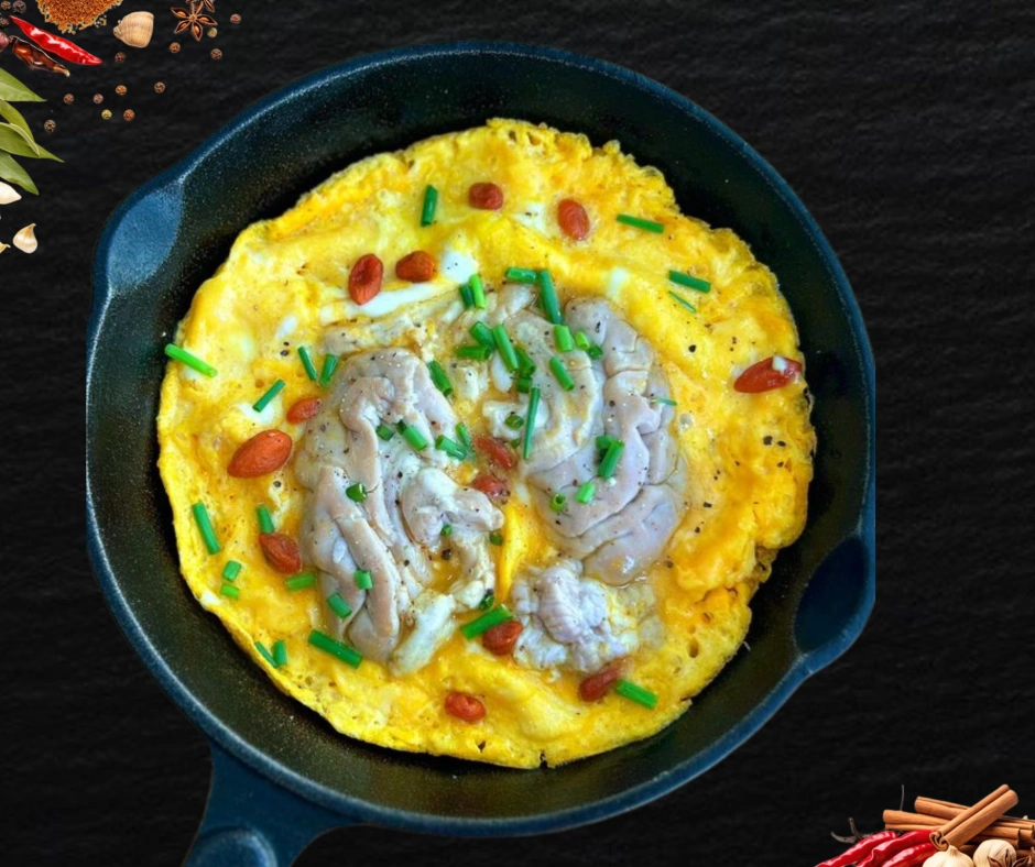 ÓC BÒ CHIÊN TRỨNG