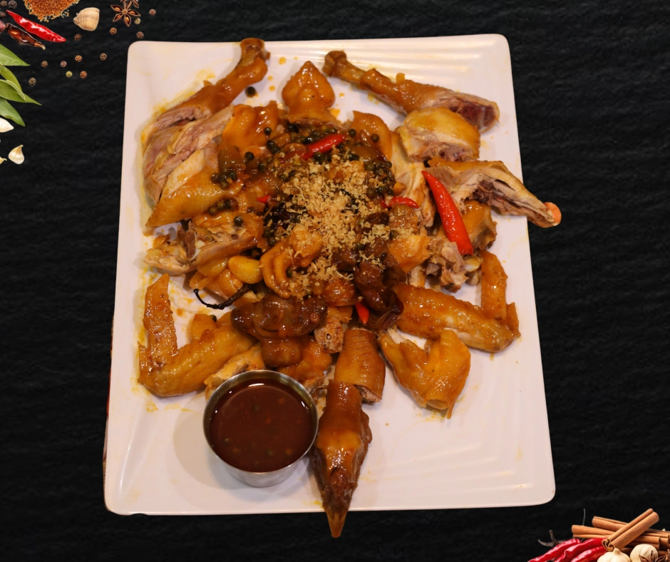 GÀ HẤP MẮM NHỈ