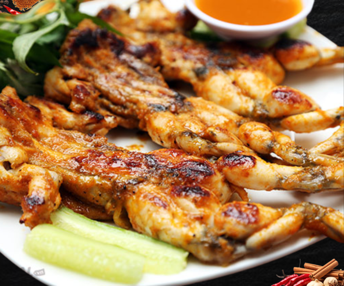 ẾCH NƯỚNG MUỐI ỚT 