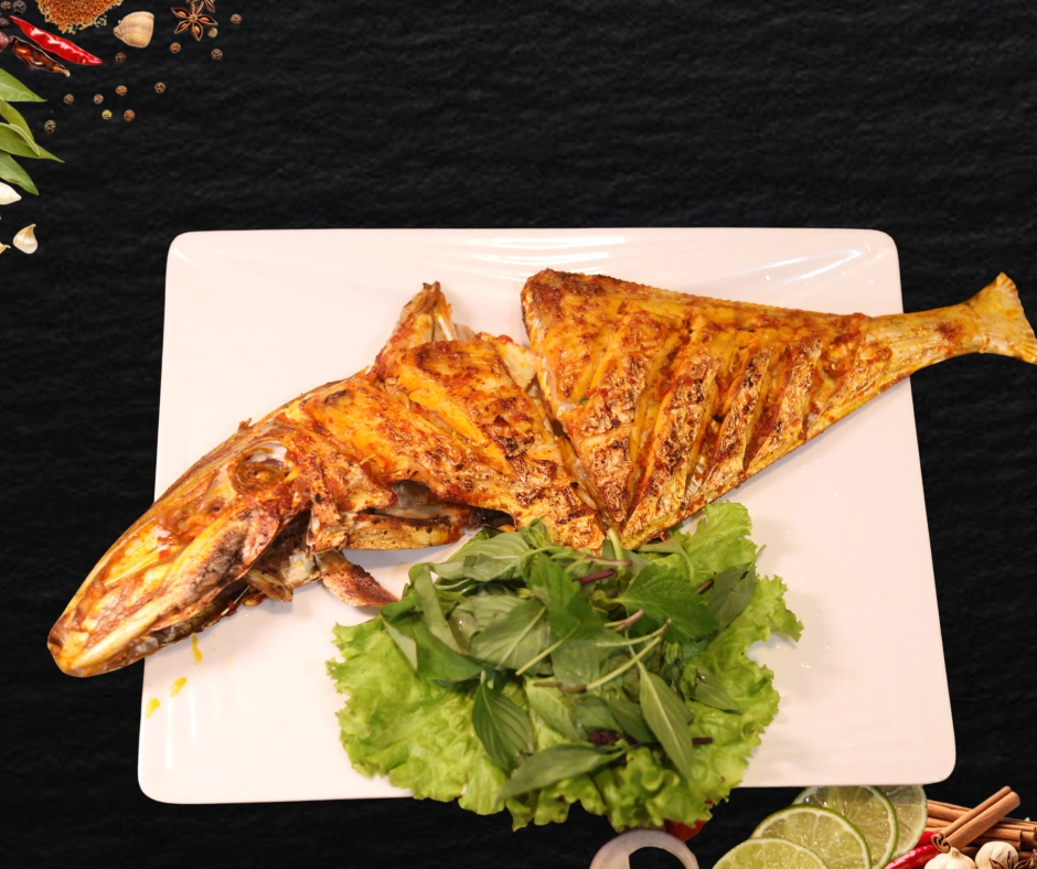 CÁ BÒ DA NƯỚNG MUỐI ỚT